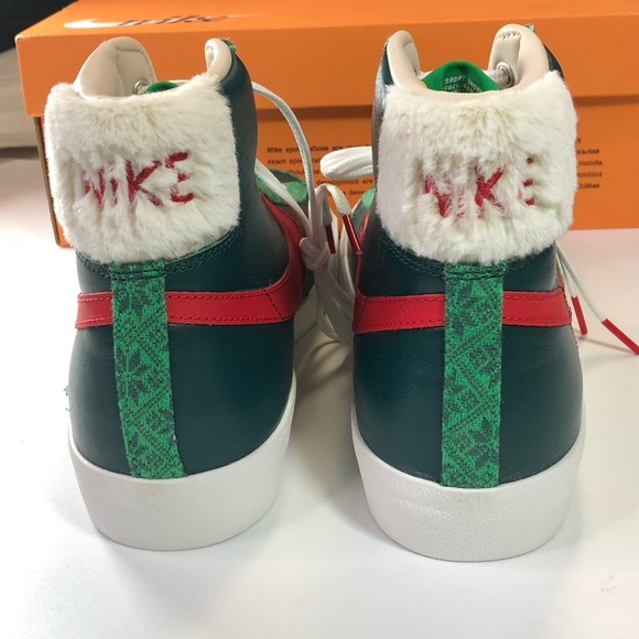 Nike Blazer Mid ‘77 Mens Size 10 Sneakers X-Mas - Picture 4 of 7